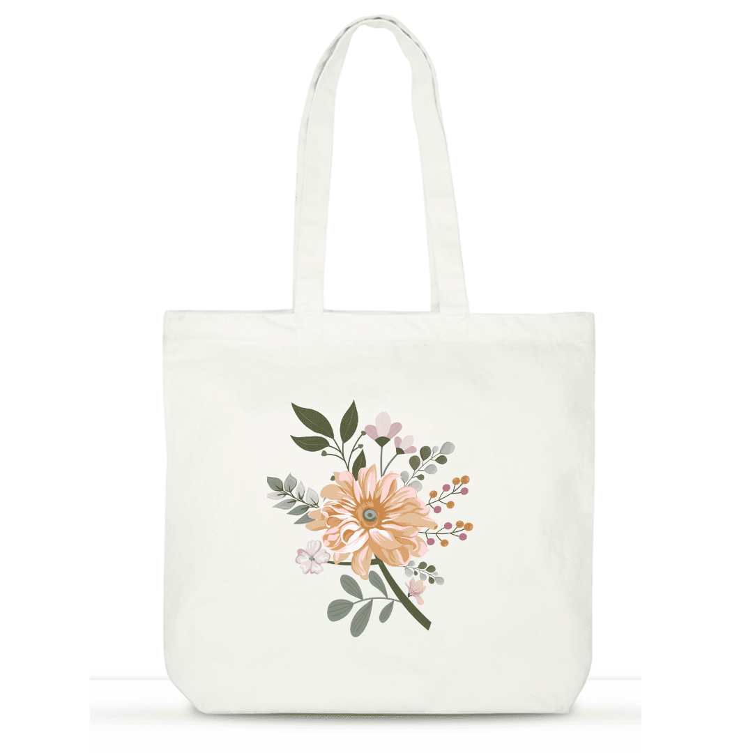 Blossom Bloom Cotton Tote
