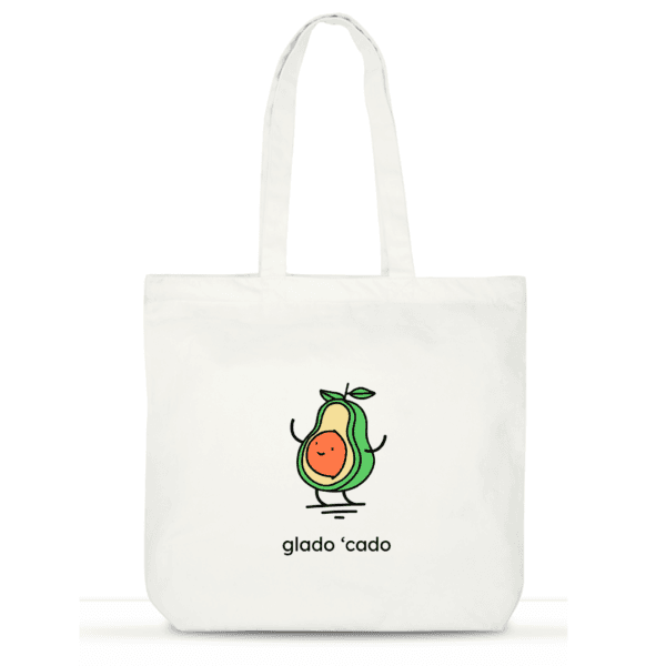 Glado 'Cado Tote | Cute Cotton Tote Bag for Women