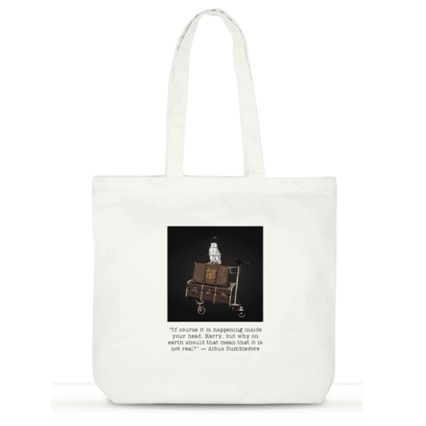 Hogwarts Express Cotton Tote Bag | Magical College & Work Tote