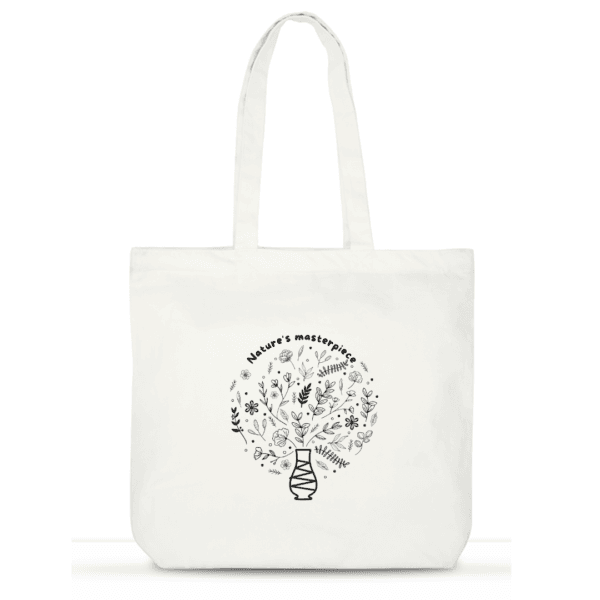 Nature’s Masterpiece Tote | Cotton Tote Bag for Women