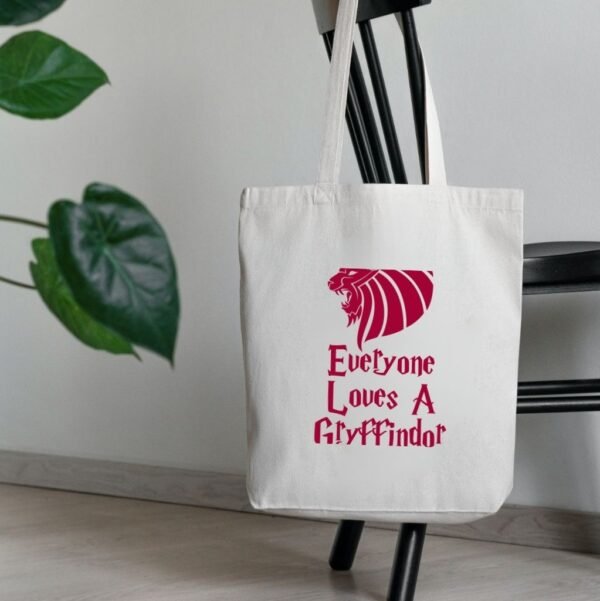 toteaa-white-cotton-tote-bag-for-women---brave-gryffindor-inspired-design-2