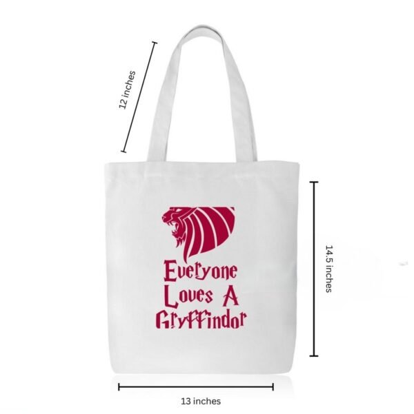 toteaa-white-cotton-tote-bag-for-women---brave-gryffindor-inspired-design-3