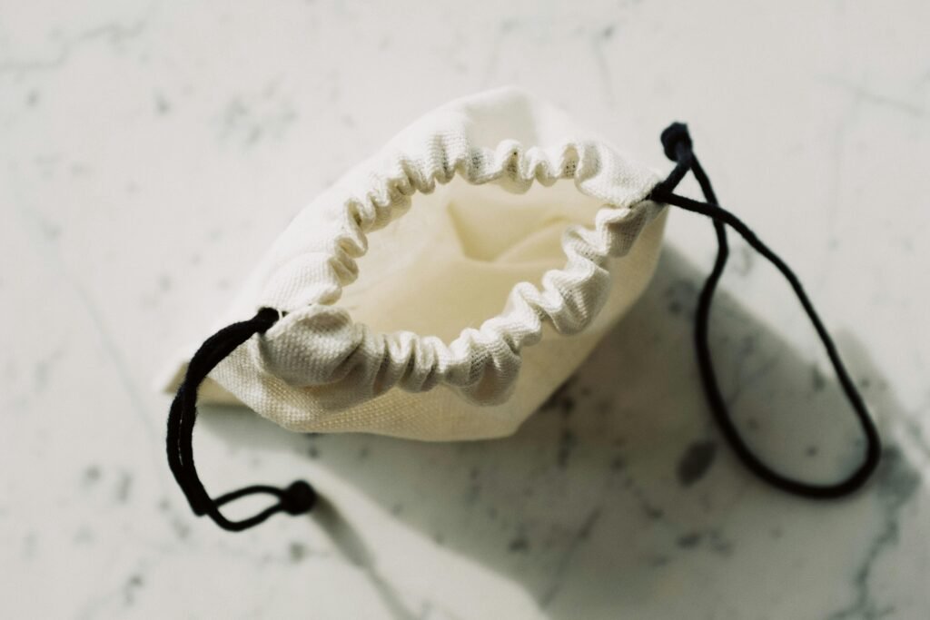 cotton tote bag with built in charger pocket