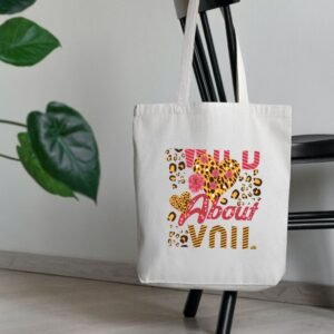 Home toteaa-wild-about-you-white-tote-bag-2