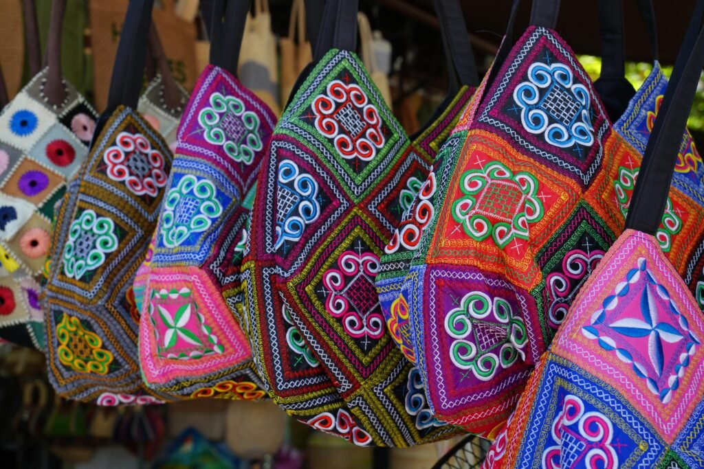 Outline: Choosing Handmade Graphic Tote Bags from Indian Artisans handmade cotton graphic tote bag by artisan